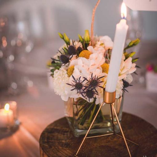 location chandelier géométrique mariage