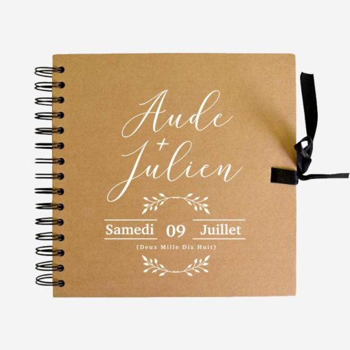 Livre d'or mariage monsieur + madame