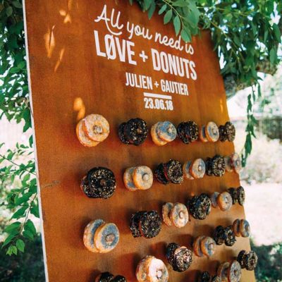 bar a donuts mariage