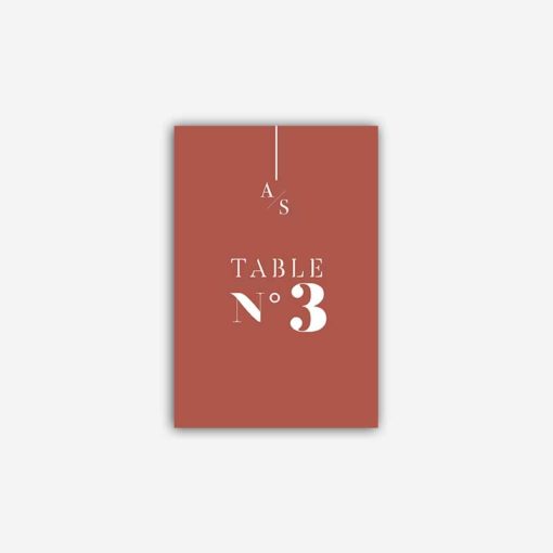 nom de table terracotta