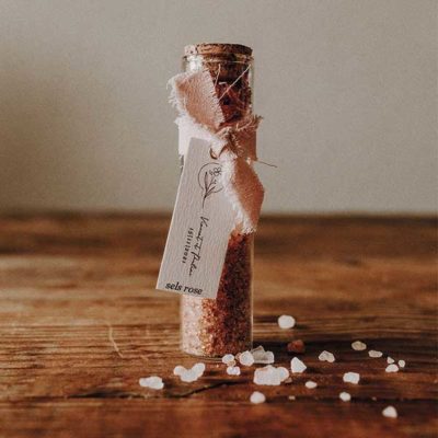 cadeau invité tube de sel au piment